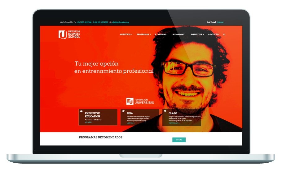 Escuela de Negocios - Web